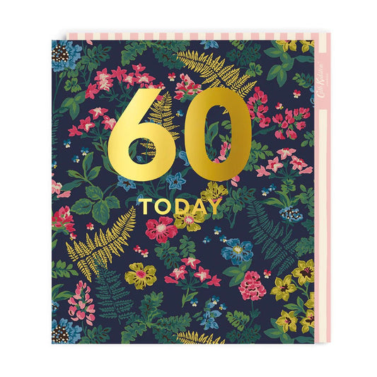 60 Today Birthday Card - THE BRISTOL ARTISAN