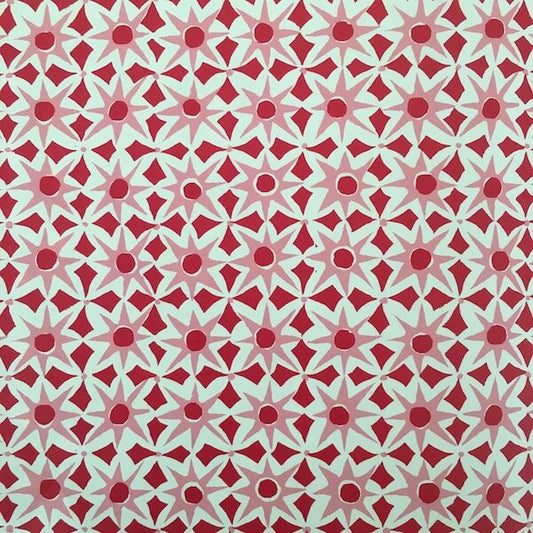 Gift Wrap - Alhambra Pink & Red - THE BRISTOL ARTISAN