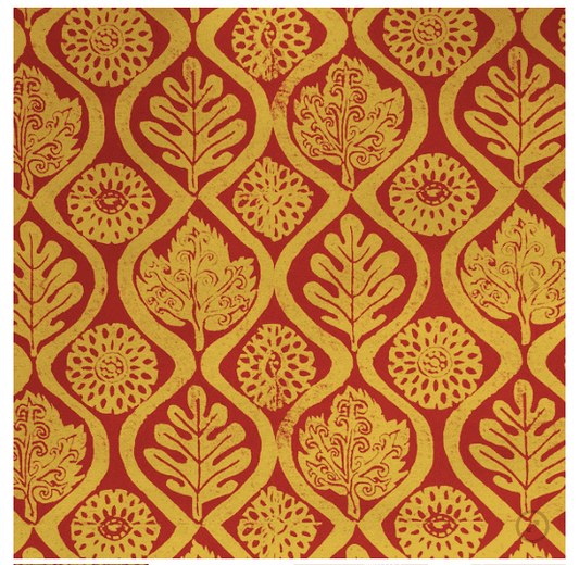 Gift Wrap - Oak Leaves Peggy Angus - THE BRISTOL ARTISAN