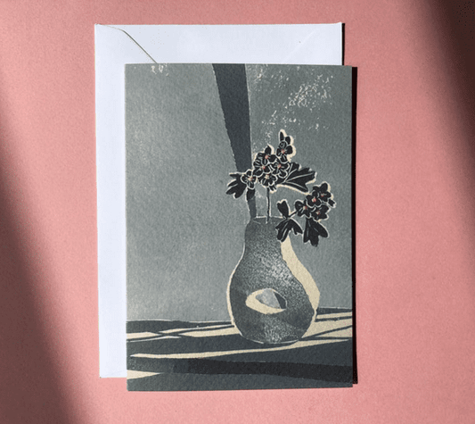 Still life in grey card - The Bristol Artisan Handmade Sustainable Gifts and Homewares.