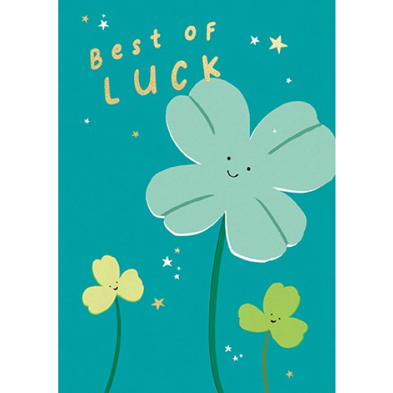 Best of Luck card - The Bristol Artisan Handmade Sustainable Gifts and Homewares.