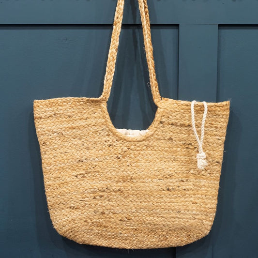 'Bristol' Jute Shopper Bag Bag - The Bristol Artisan Handmade Sustainable Gifts and Homewares.