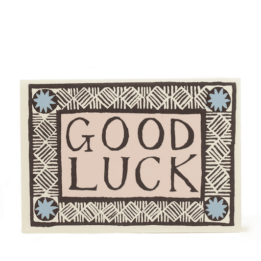 Good Luck card - THE BRISTOL ARTISAN