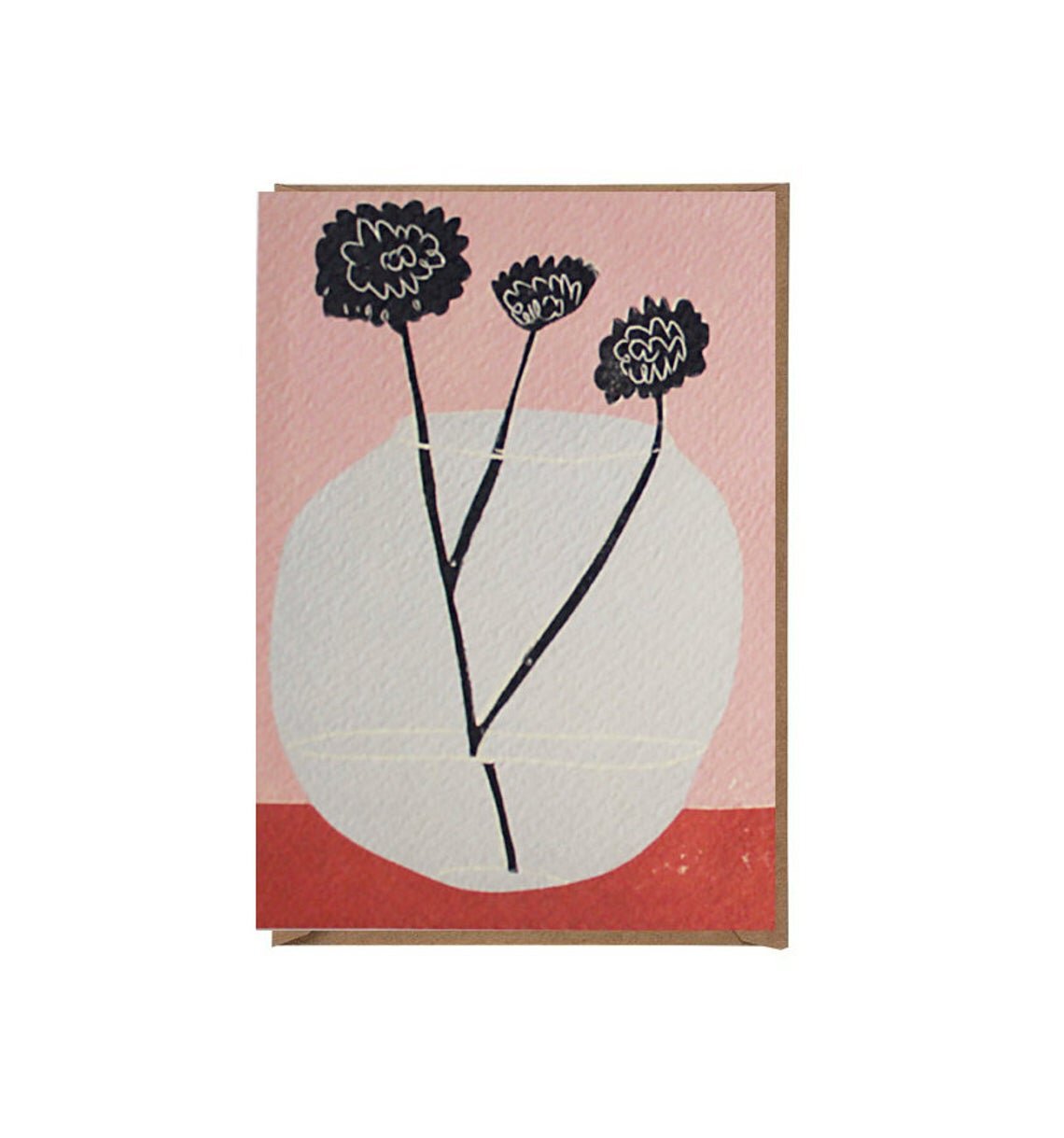 Glass bowl card - The Bristol Artisan Handmade Sustainable Gifts and Homewares.