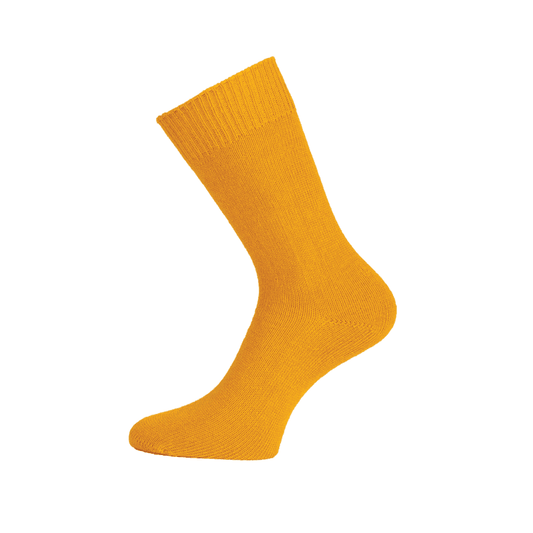 Gold Mohair Socks - THE BRISTOL ARTISAN