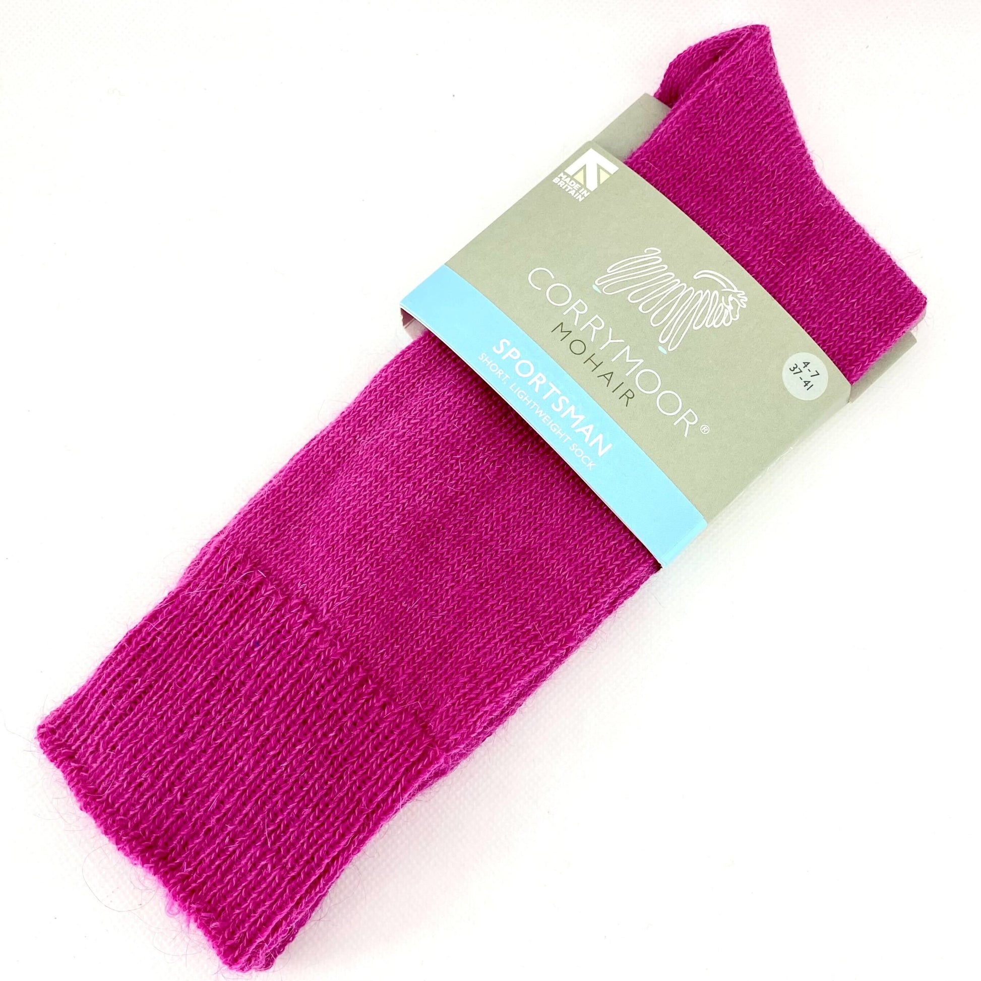 Pink Mohair Socks - THE BRISTOL ARTISAN