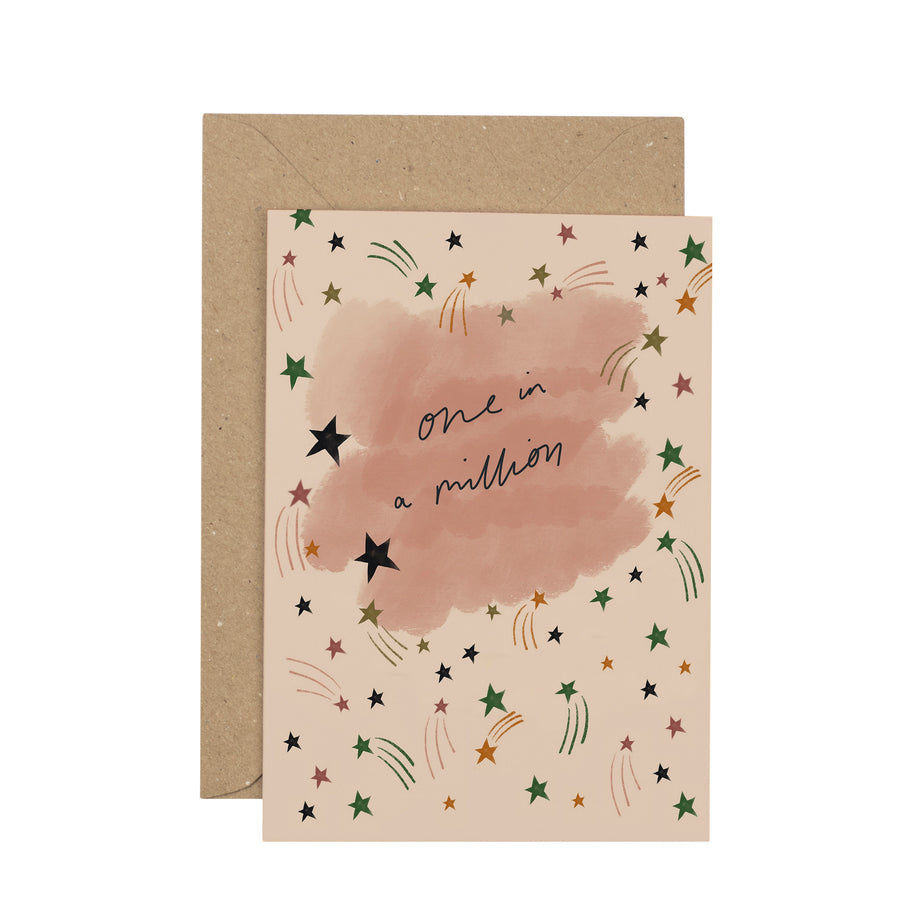 One in a million card - The Bristol Artisan Handmade Sustainable Gifts and Homewares.