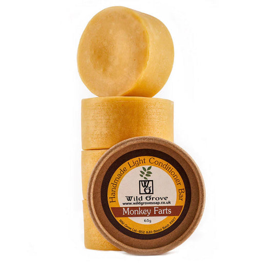Monkey Farts Conditioner Bar - The Bristol Artisan Handmade Sustainable Gifts and Homewares.
