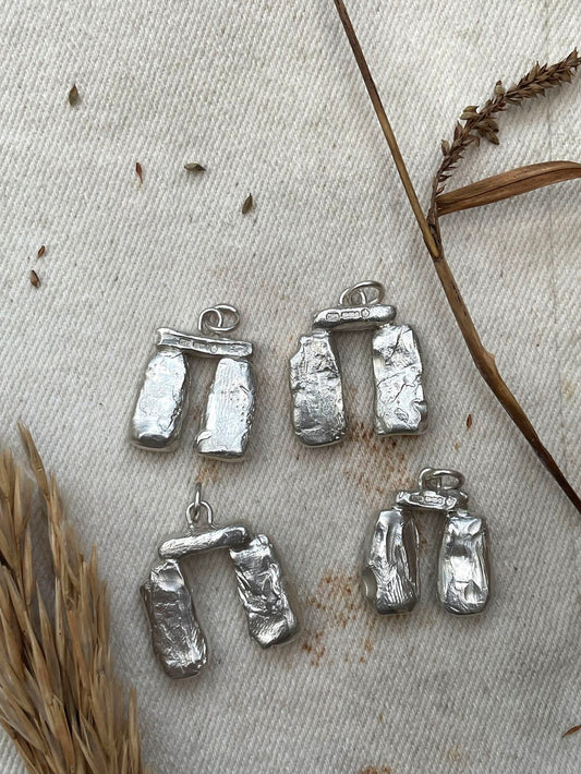 Sacred stones necklace silver - The Bristol Artisan Handmade Sustainable Gifts and Homewares.