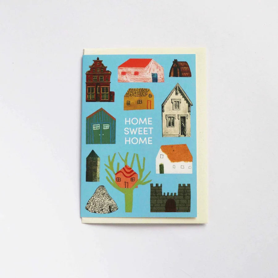 ‘Home Sweet Home’ Card - The Bristol Artisan Handmade Sustainable Gifts and Homewares.