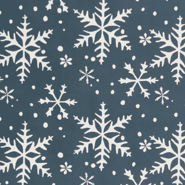 Gift Wrap - Snowflake - The Bristol Artisan Handmade Sustainable Gifts and Homewares.