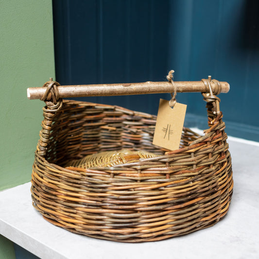 Ofett Basket Handmade by Hopewood Baskets - pre order - available June 2024 - THE BRISTOL ARTISAN