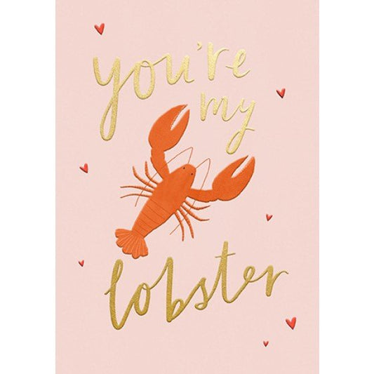 'You're My Lobster' card - THE BRISTOL ARTISAN